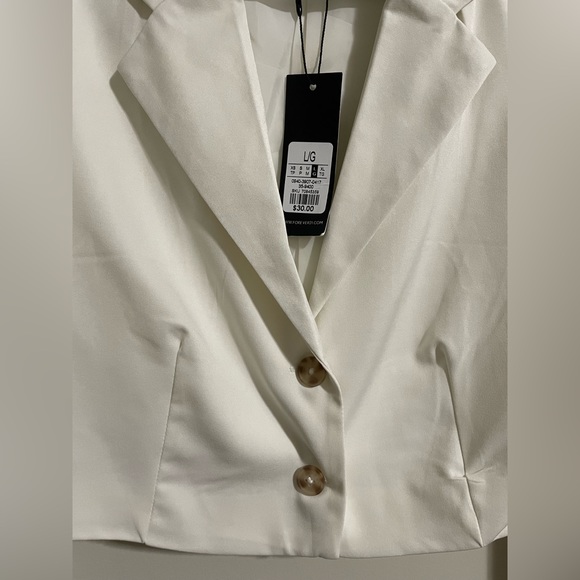 F21 CROPPED BLAZER - Picture 4 of 4